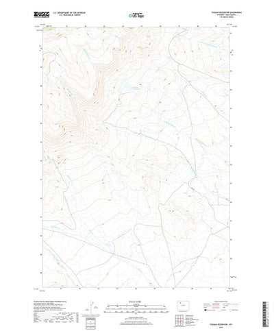 Thomas Reservoir, WY (2018, 24000-Scale) Preview 1