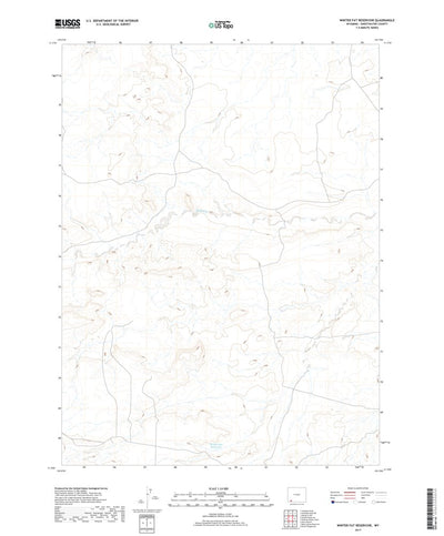 Winter Fat Reservoir, WY (2017, 24000-Scale) Preview 1