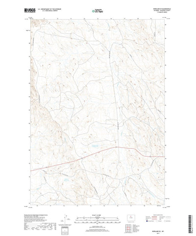 Worland SE, WY (2017, 24000-Scale) Preview 1