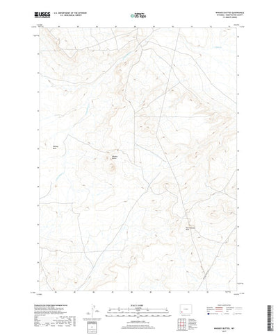 Whiskey Buttes, WY (2017, 24000-Scale) Preview 1