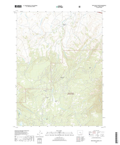White Rock Canyon, WY (2017, 24000-Scale) Preview 1