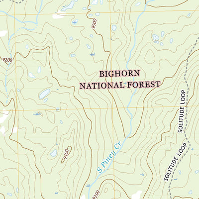 Willow Park Reservoir, WY (2017, 24000-Scale) Preview 2