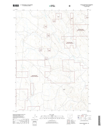Wildlife Draw West, WY (2017, 24000-Scale) Preview 1