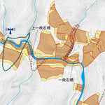檜原村土砂災害ハザードマップ　数馬下・数馬上地区