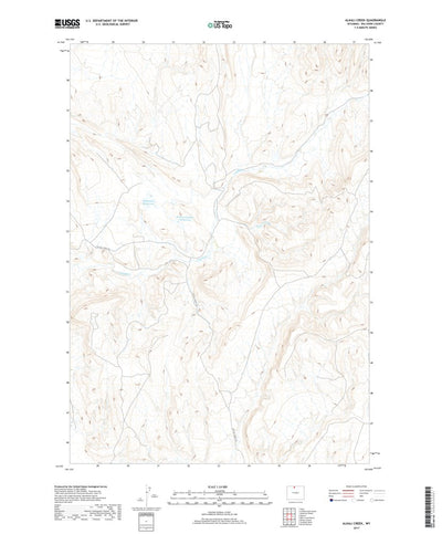 Alkali Creek, WY (2017, 24000-Scale) Preview 1