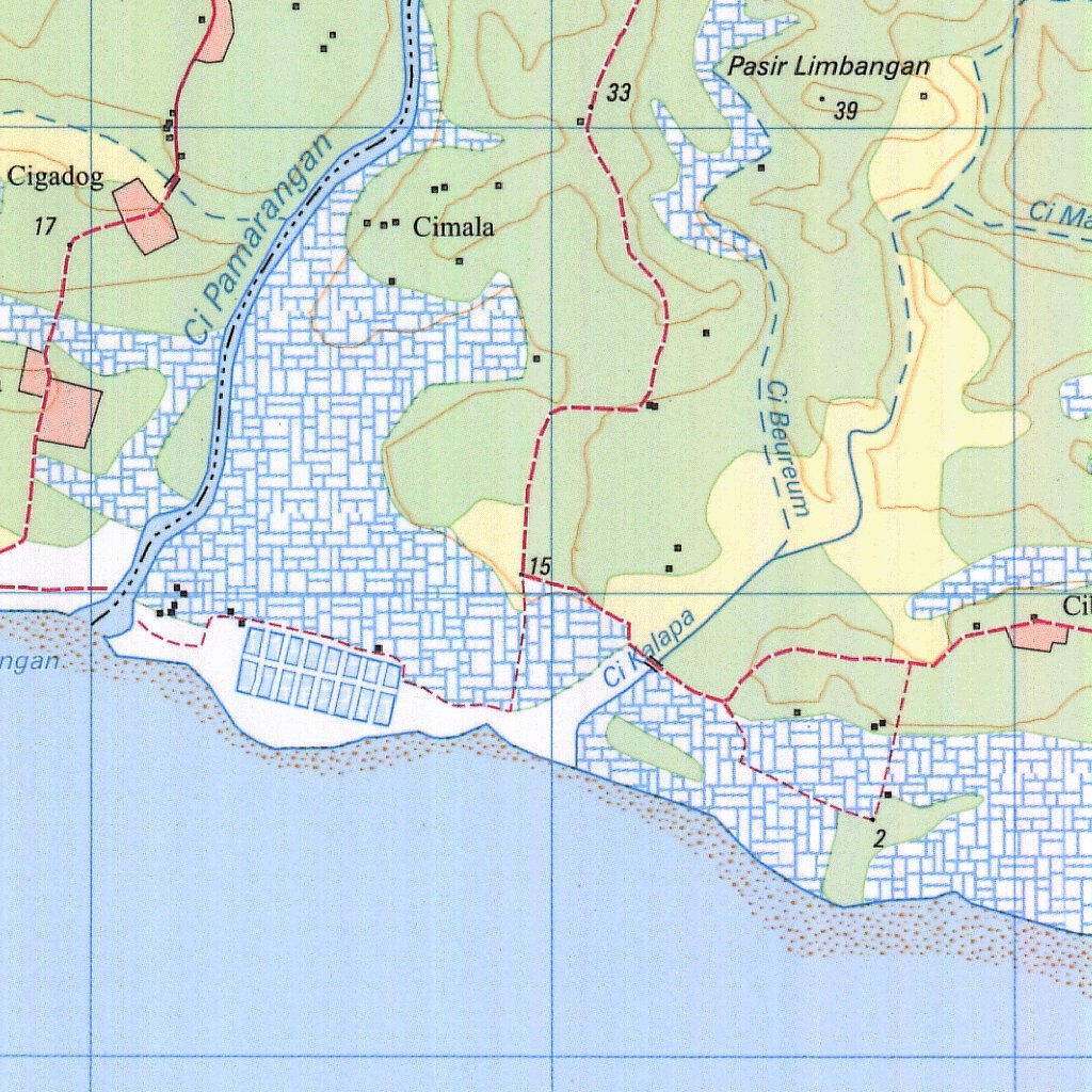 Cipeundeuy (1208-411) Map by Badan Informasi Geospasial | Avenza Maps