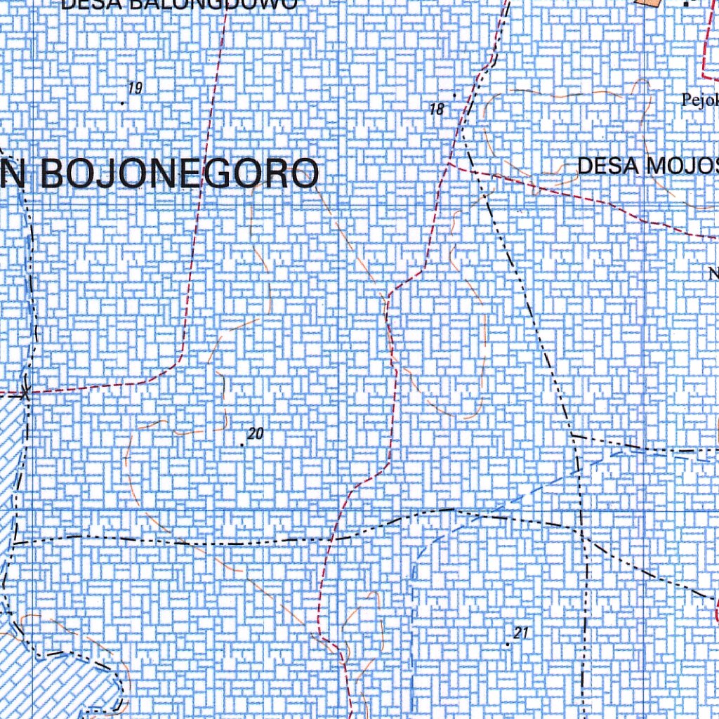 Sumberrejo (1508-631) Map by Badan Informasi Geospasial | Avenza Maps