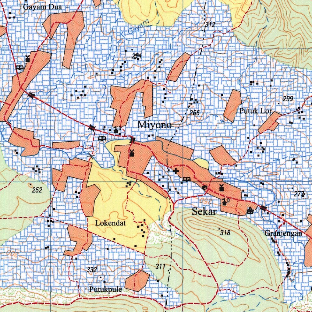 Pilangkenceng (1508-512) Map by Badan Informasi Geospasial | Avenza Maps