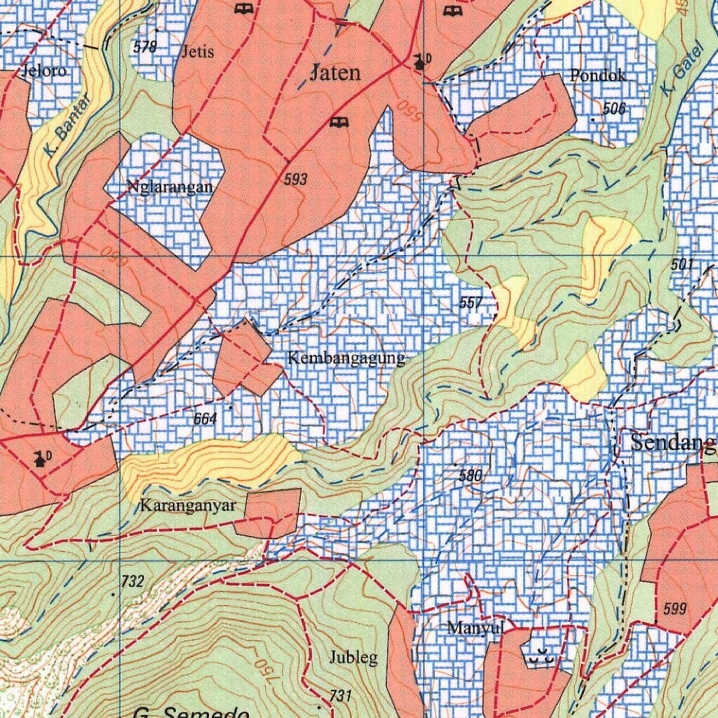 Ngrambe (1508-134) Map by Badan Informasi Geospasial | Avenza Maps
