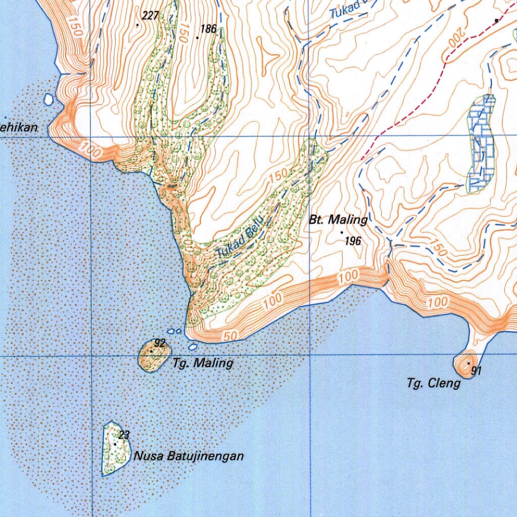 Tanglad (1807-113) Map by Badan Informasi Geospasial | Avenza Maps
