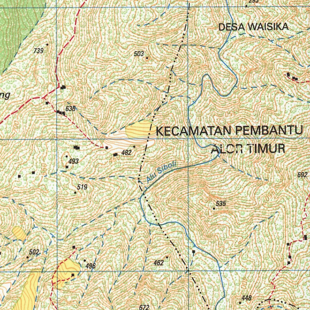 Likwatang Timur (2407-432) Map by Badan Informasi Geospasial | Avenza Maps