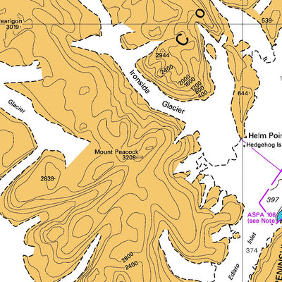 Cape Hooker to Coulman Island