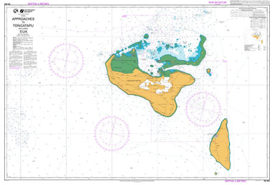 Approaches to Tongatapu including 'Eua