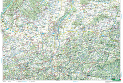 Hiking Map Traisental - Dunkelsteinerwald South