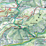 Hiking Map Traisental - Dunkelsteinerwald South