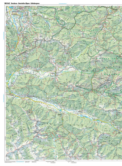 Hiking Map Gesäuse West