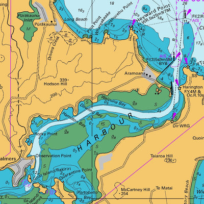 Approaches to Otago Harbour