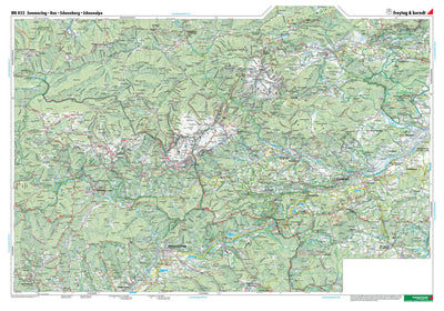 Hiking Map Semmering - Rax