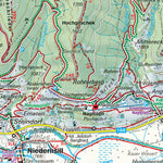 Hiking Map Zell am See - Kaprun - Saalbach