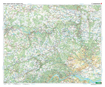 Hiking Map Kamptal