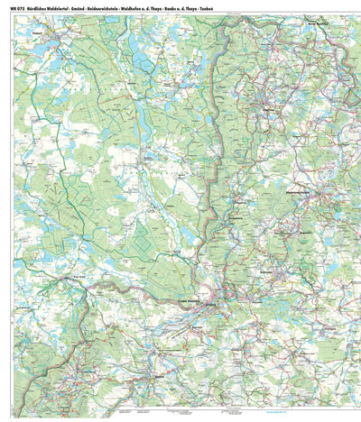 Hiking Map Northern Waldviertel West