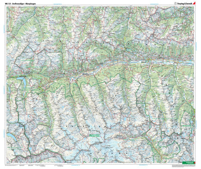 Hiking Map Oberpinzgau - Großvenediger