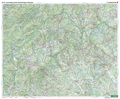 Hiking Map Graz Highlands