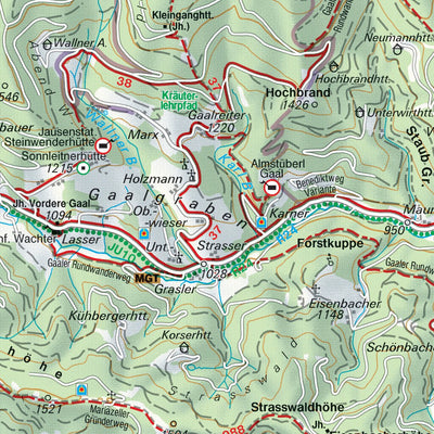 Hiking Map Seetaler Alpen