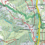 Hiking Map Liesertal - Maltatal North