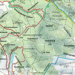 Hiking Map Western Weinviertel Back Side