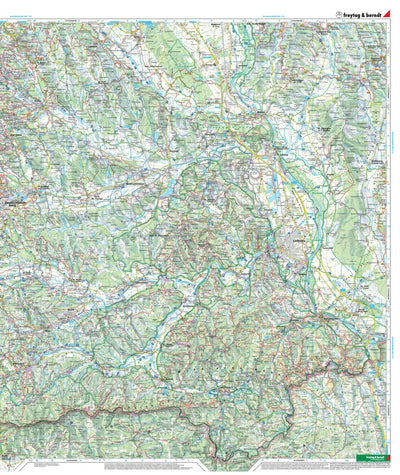 Hiking Map Steirisches Weinland East