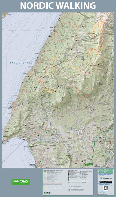 San Zeno di Montagna Nordic Walking Official Map