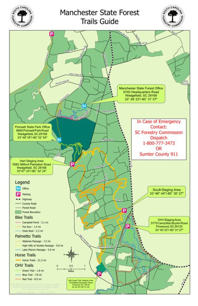 Manchester State Forest Trails Map by Manchester State Forest | Avenza Maps