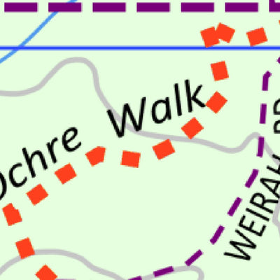 WalkGPS - Dryandra Walk Area