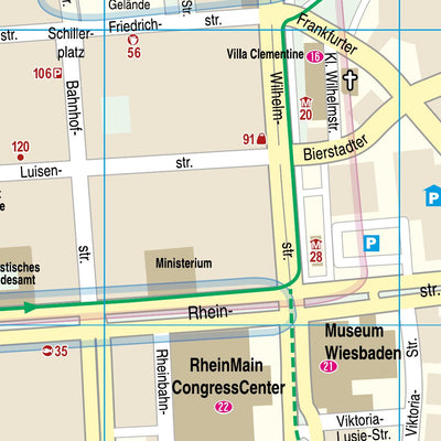 Citymap Wiesbaden 2022