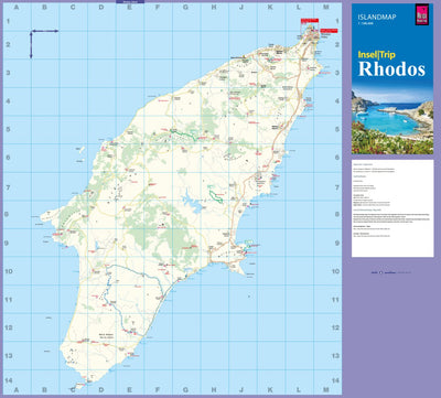 Islandmap Rhodos 2022