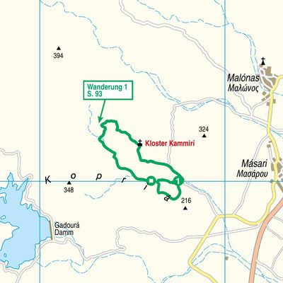 Islandmap Rhodos 2022
