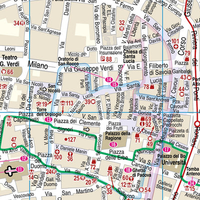 Citymap Padua 2022