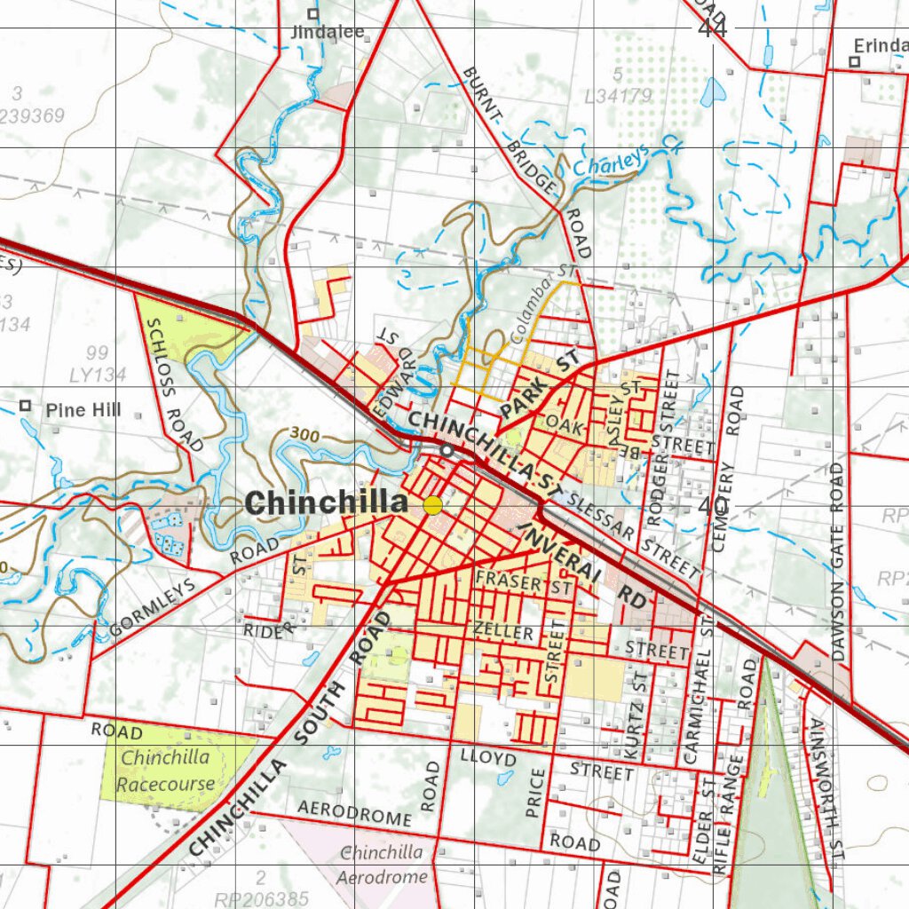 Chinchilla (9044) map by Department of Resources Avenza Maps