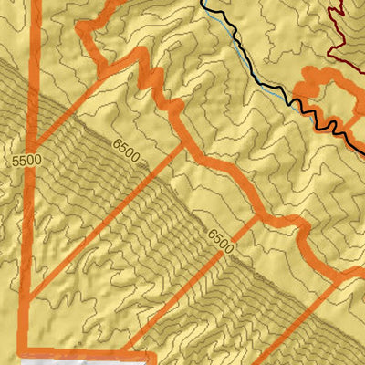 Grand Valley OHV Special Recreation Management Area Map
