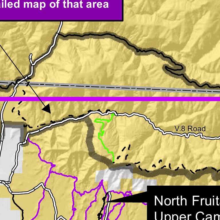 North Desert Extensive Recreation Management Area Overview Map By Bureau Of Land Management 9884