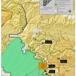North Desert Extensive Recreation Management Area: 21 Road to 27 1/4 Road Map