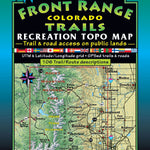 Front Range Colorado Trails Map 3rd Ed.