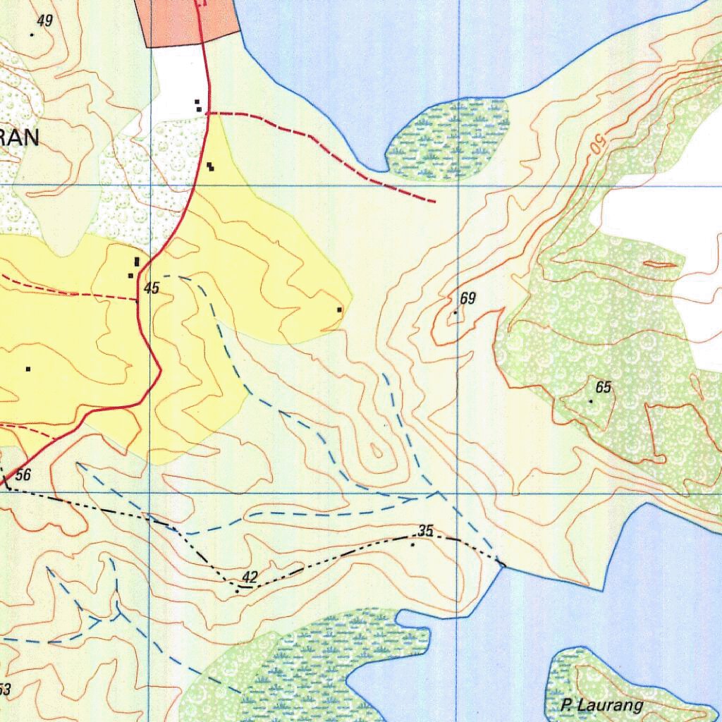 Saumlaki (2808-221) Map by Badan Informasi Geospasial | Avenza Maps