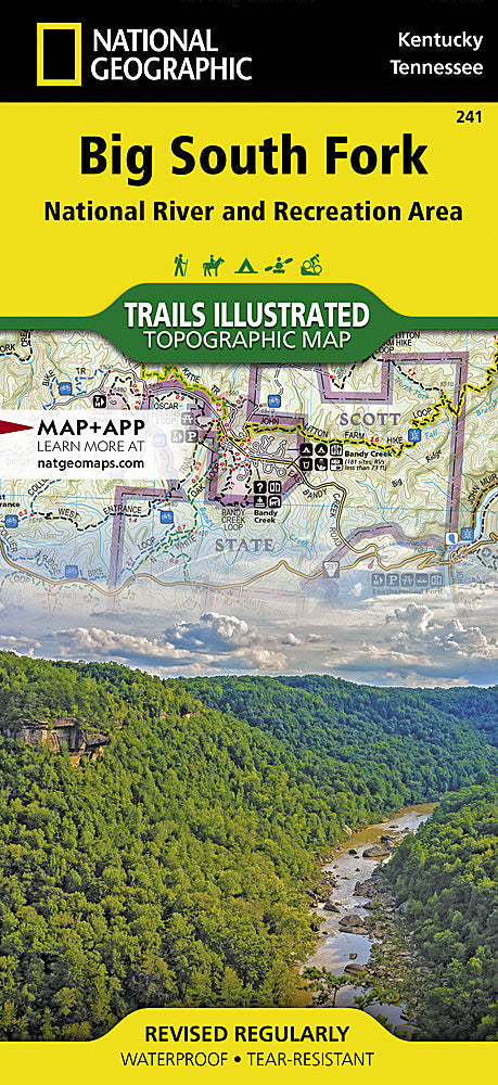 241 :: Big South Fork National River and Recreation Area Map by