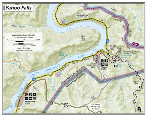 241 Big South Fork (Yahoo Falls Inset)