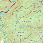 Lázbérci TK, Upponyi-hegység turista, biciklis térkép