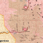 Panamint Valley OHV Map