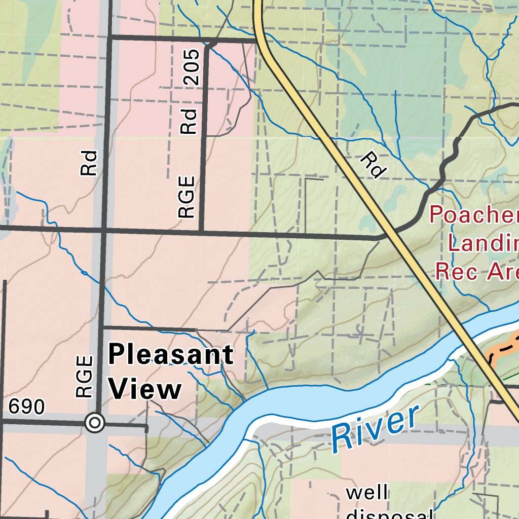 WMU 509 Calling Lake Alberta Hunting Topo Map Bundle by Backroad