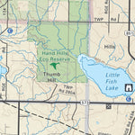 WMU 160 Hand Hills Alberta Hunting Topo Map Bundle